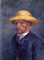 Gogh, Vincent van - Self-Portrait with Straw Hat